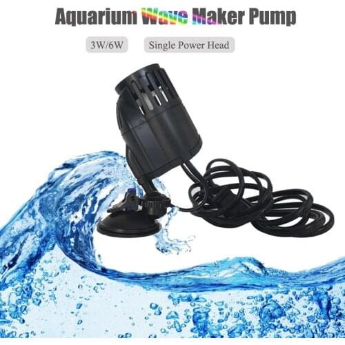 Water Pump 220V Aquarium Water Wave Maker Fish Tank Single Power Head Wave Circulation Pump Plant Growing CO2 Maker Aquar Access