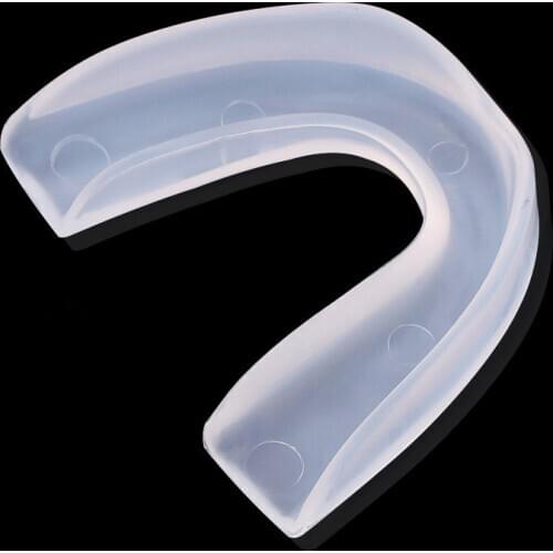 1 Set New Shock Sports Mouthguard Mouth Guard Teeth Protect for Boxing Basketball Top Grade Gum Shield