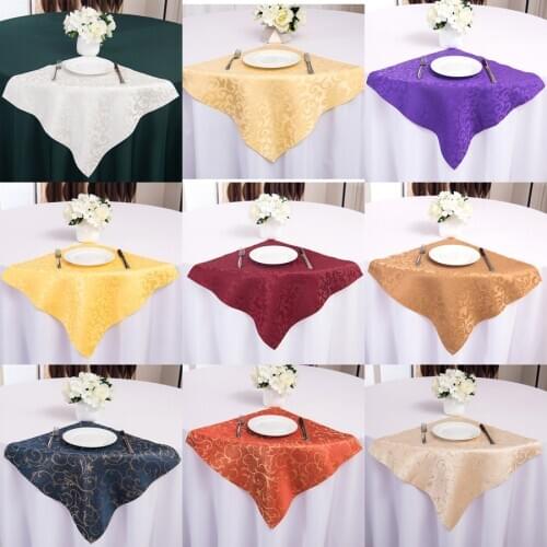 12pcs/lot Hemstitched Table Dinner Napkins 48cm Cloth Mat Tea Towels Cocktail Napkin For Party Wedding Decor Table Cloth Napkins