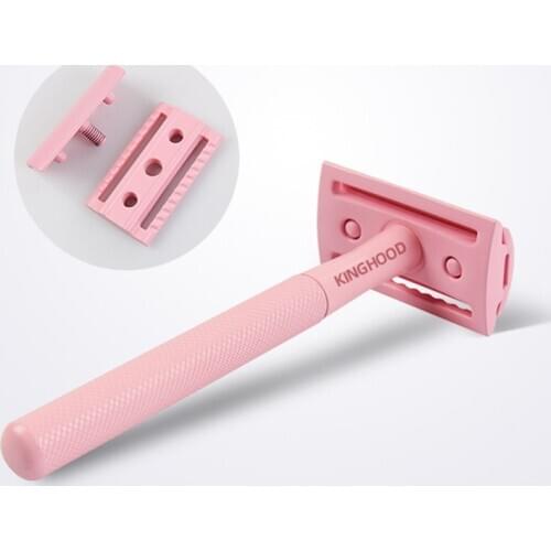 Custom Logo Orange Shaving Razor For Women Gift