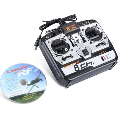 8CH 16 in 1 RC Flight Simulator JTL-0908A Support Realflight G7 Phoenix 5.0 XTR Remote Control Helicopter Fixed-wing Drone