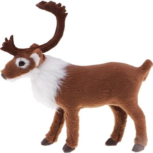 Little Deer Decor Elk Ornament Empty Inner Hanging Christmas Xmas Tree Gift