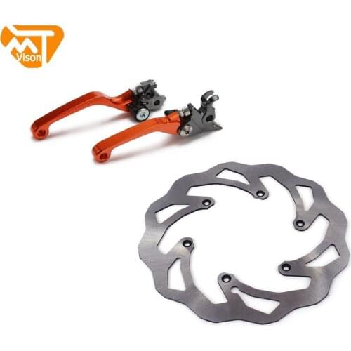 Motorcycle Pivot Clutch Brake Lever and Front Brake Disc Rotor For KTM SX XC EXC XC-W 125 150 200