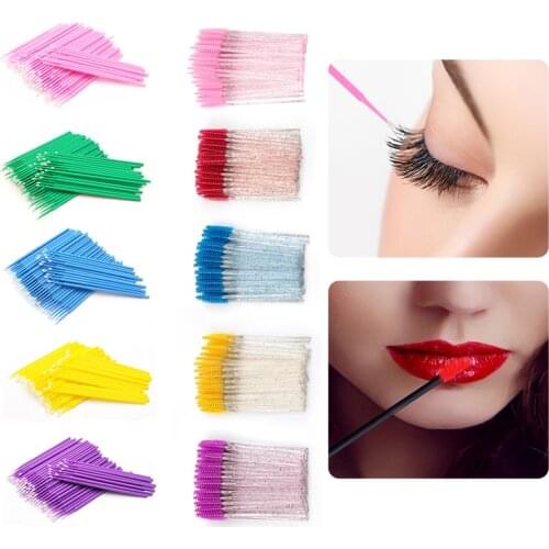 Makeup Eyelash Extension Supplies Set lashes Micro Brush Tape Glue Ring Eye Pad Disposable Mascara Applicator eyelashes make Up