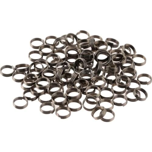 50Pcs Professional Silver Stainless Steel Dart Shaft Rings springs fix Nylon stems & Darts flights Dardos Darts Accessories