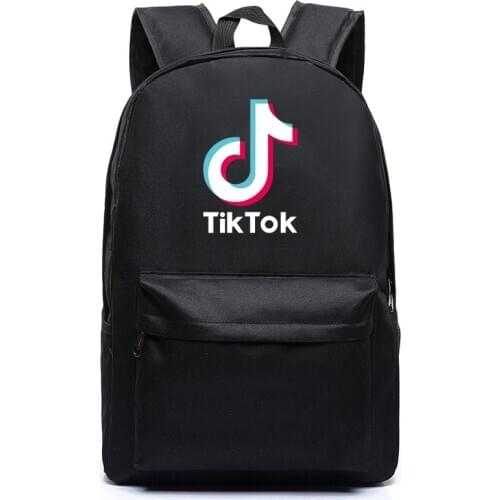 Tik Tok Schoolbag Capacity Students School Backpack Waterproof bagpack primary school book bags for teenagers kids
