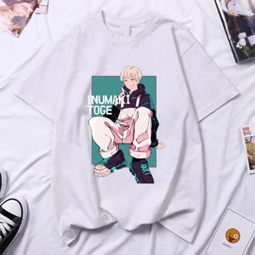 Jujutsu Kaisen Cute Clothes Inumaki Toge Print Blouses Men Clothing Gothic Dress Women T-shrit Aesthetic T-shirts Sumer T Shirt