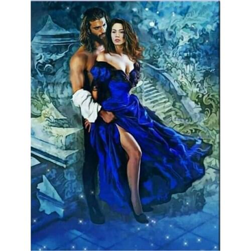 5D DIY Full Round/Square Diamond Painting Intimate Couple Cross Stitch 3D Embroidery Rhinestone Mosaic Home Decor Art Y362