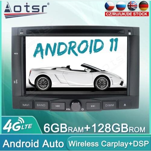 Android 11 128GB Car Radio For Peugeot 3008 Peugeot 5008 Audio Multimedia Player GPS Navigation Auto Stereo Head Unit Carplay