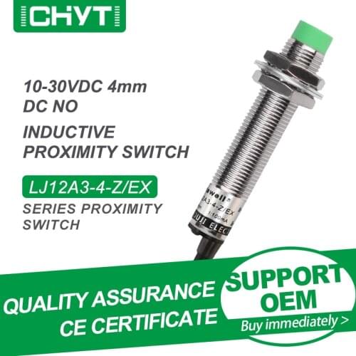 Free Shipping Autewell LJ12A3-4-Z/EX 1NPN DC 10-30V PNP AC 90-250V 100mA 4mm CE New Inductive Proximity Sensor Detection Switch