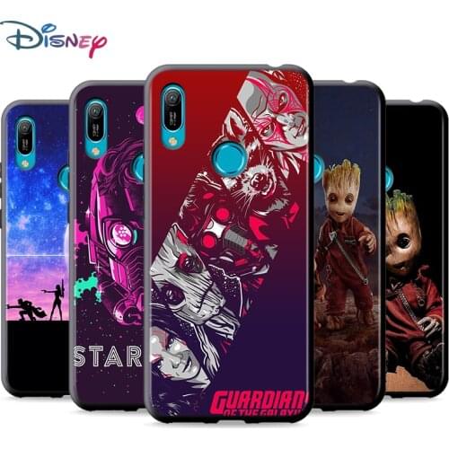 Black Soft Guardians of the Galaxy For Huawei P Smart 2021 2020 Z S Mate 40 RS 30 20 20X 10 Pro Plus Lite 2019 Phone Case