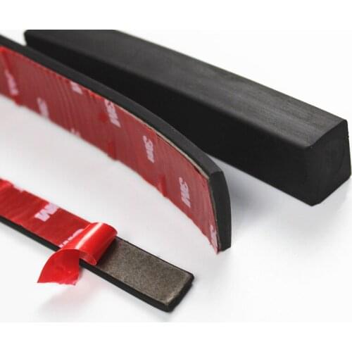 Length 1-5M Square Self-adhesive Solid EPDM Sealing Strip Self Adhesive Square Rubber Sealing Strip Black EPDM Sealing Strip