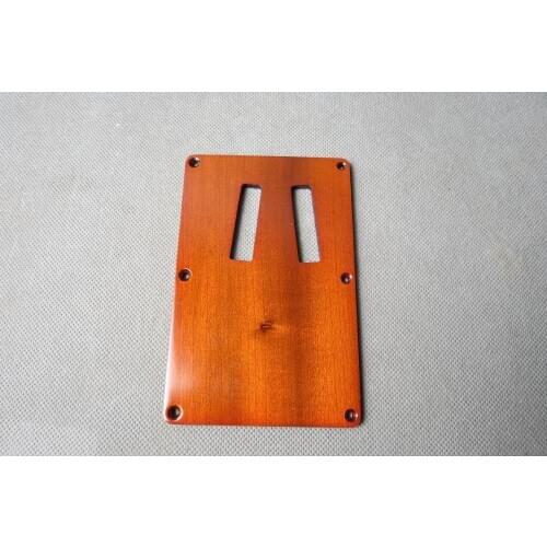 Hand-made Maple wood electric guitar rear splayed groove #347