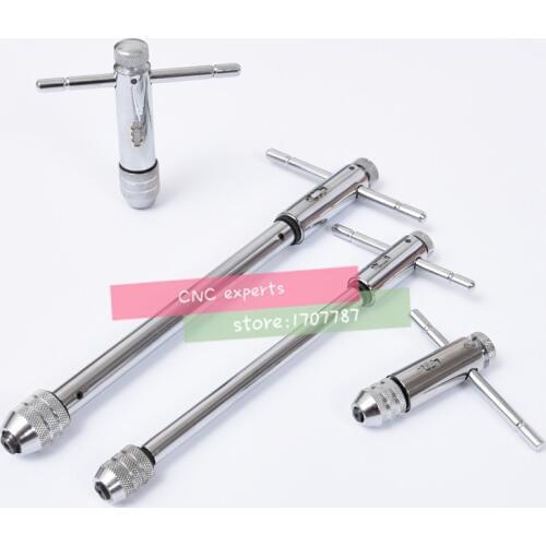 Tap wrench, M3-M8,M5-M12, adjustable wrench,left and right adjustment, hand tools, thread tools, ratcheting wrenches