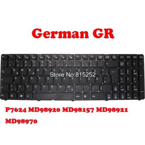 Laptop Keyboard For MEDION AKOYA P7624 MD98920 MD98157 MD98921 MD98970 Without Frame Belgium BE/Slovenian SL/Swiss SW/German GR