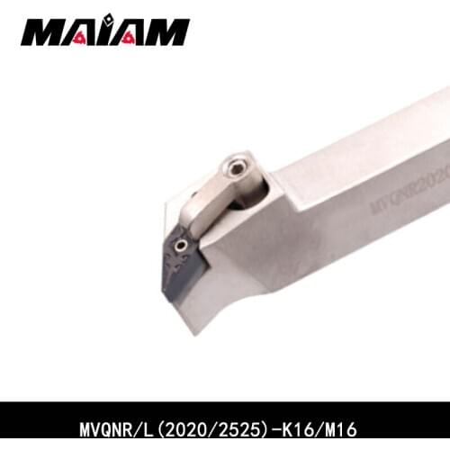 Compound External round knife MVQN MVQNR2020 MVQNL2020 K16 MVQNR2525 M16 turning tools rod use VNMG Rhombus insert VNMG1604