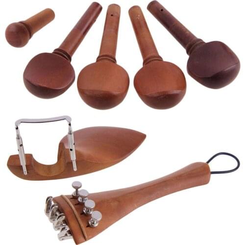 Violin Set for 4/4 Violin Accessories Chin Rest with Tailpiece