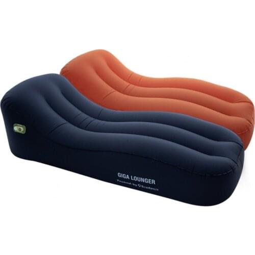 Inflatable Lounger Portable Rechargeable Nylon Automatic Inflatable Air Bed for Outdoor надувной матрас camping equipment