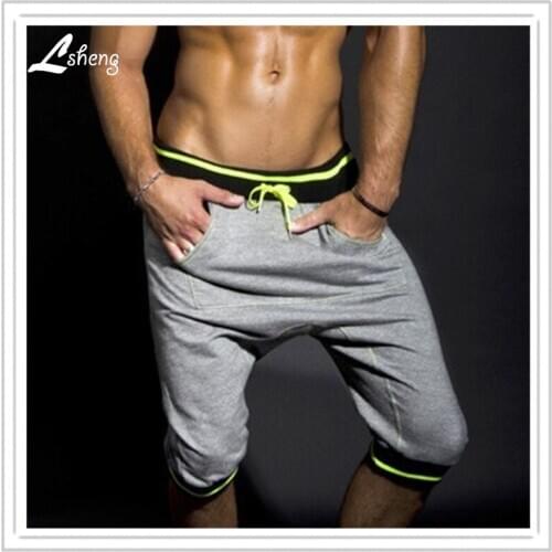 Latest Arrival Fashion Mens Casual Shorts Male Household Jocks Shorts Men Fitness Sweatpants/5 Minutes shorts Free Shipping