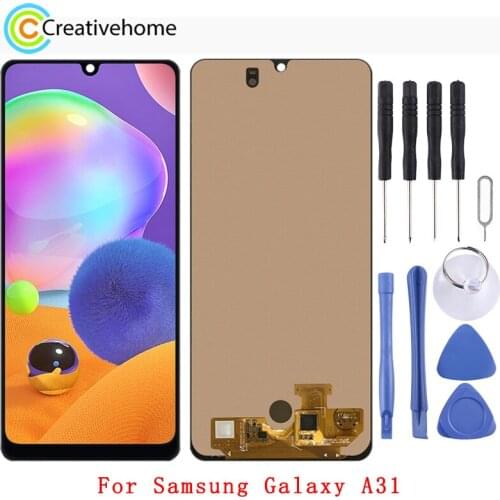 Original LCD Screen and Digitizer Full Assembly for Samsung Galaxy A31