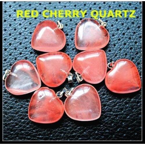 5pc nature gem stone heart shape stone pendant charms pendant 20mm black onyx indian agatee malachite sodalite stone japerrs hot