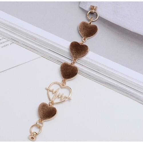 Sale plush love bracelet mobile phone shell screw buckle jewelry accessories love small gifts