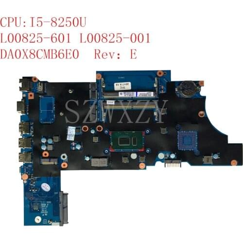SZWXZY For HP ProBook 450 G5 Laptop Motherboard With (i5-8250u) L00825-601 L00825-001 DA0X8CMB6E0 Rev:E