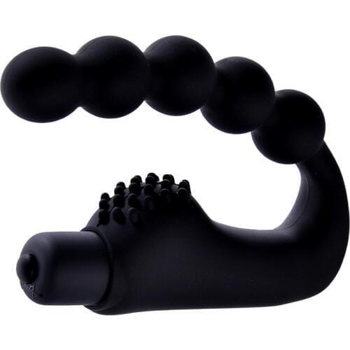 Vibrating Anal Plug Prostate Massager Anal Beads Vibrator Silicone Butt Plug Vibration Sex Toys for Men Woman Gay