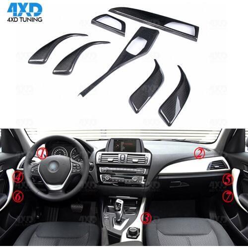F22 Carbon Fiber interior trim For BMW F20 F21 116i 118i 120i M235i 125i Interior trim LHD Only 2012 2013 2014 2015 2016 2017