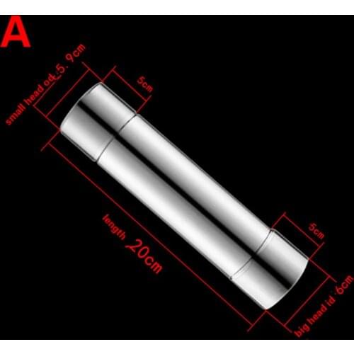 OD 6cm Long Straight Exhaust Pipe 304 stainless steel exhaust pipe 20/30/40/50cm corrugated pipes Gas water heater exhaust pipe
