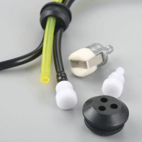1*Fuel Line Kit 1*Fuel Filter 1*Grommet 1*Vent Trimmer Brushcutter Fuel Line Filter Vent Kit For ECHO SRM V13700003