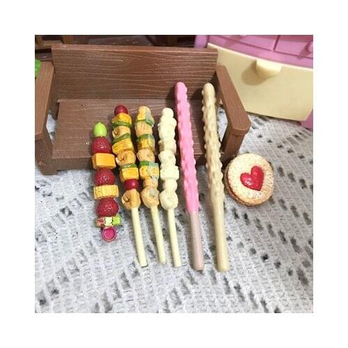 18inch american of girl Doll house mini small accessories on sale Original skewer food collection drop shipping