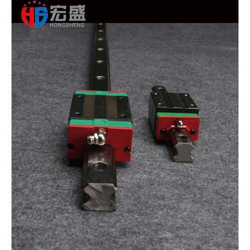 2pcs Taiwan HIWIN rail HGR25 - 400mm Linear guide + 4pcs HGH25CA