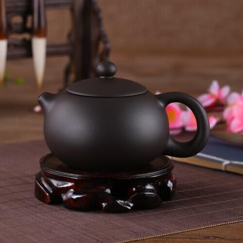 2020 Hot Sale Black Red Xishi Pot Ceramic Tea Set Handmade Zhuni Purple Clay Pot Filter Small Bubble Teapot Flower Teapot