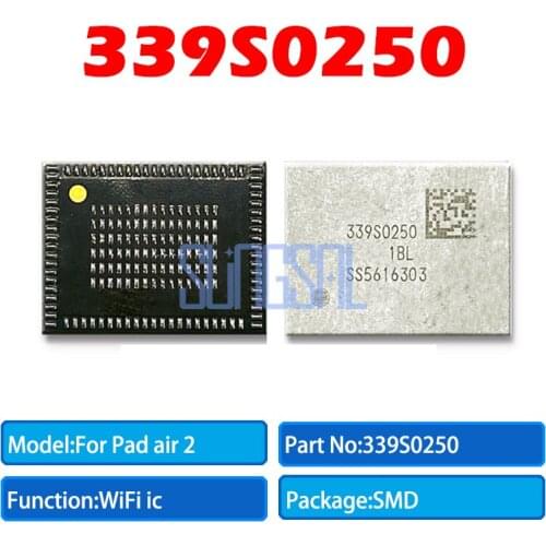 3pcs/lot New Original 339S0250 For ipad air 2 high temperature wifi ic