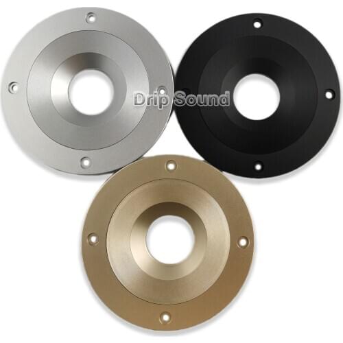 4" inch Speaker Tweeter Cover Panel Decorative Circle Speaker Fixed Plate OD105mm 30mm Hole