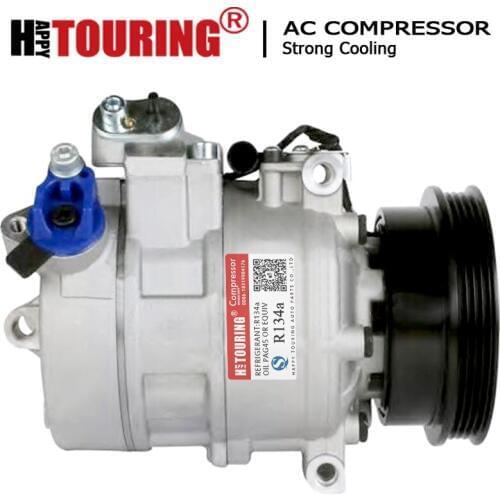 7SBU16C AC Compressor FOR BMW E39 E38 525 520D 530D 725 64526914369 64528363275 64528377242 64528385050 64526904017 64526914639