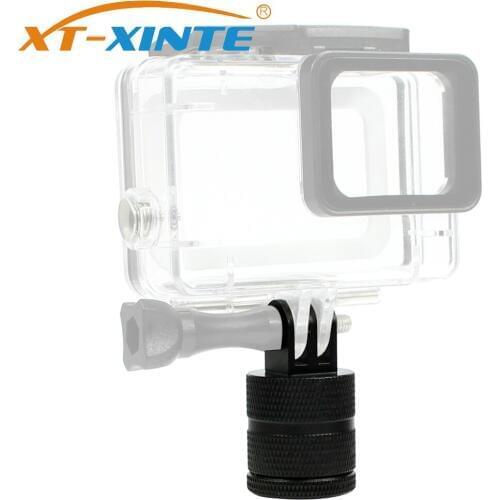 Aluminium 360 Degree Rotation 12 Direction Positions Camera CNC Connector Tripod Mount for GoPro 9/8/MAX All Series