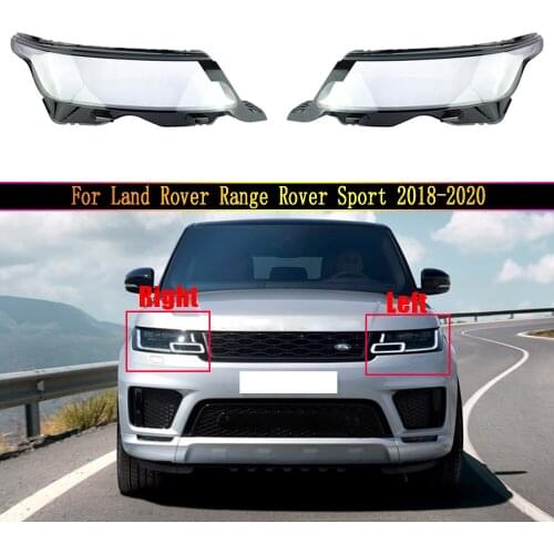 Car Headlamp Lens For Land Rover Range Rover Sport 2019 2020 Car Replacement Auto Shell Cover