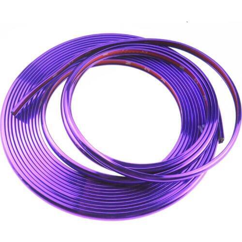 8 m PVC decorative strip grid strip motorcycle wheel wheel for Audi Q3 Q5 SQ5 Q7 A1 A3 S3 A4 S4 BMW 1 2 3 4 5 6 7 Mercedes-Benz