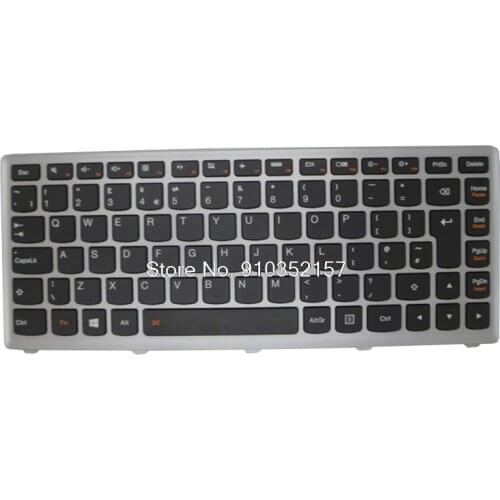 Laptop Keyboard For Lenovo Z400 P400 P400T United Kingdom UK MP-12J36GBJ686 25206030 9Z.N7GBC.U0U 25206090 Backlit