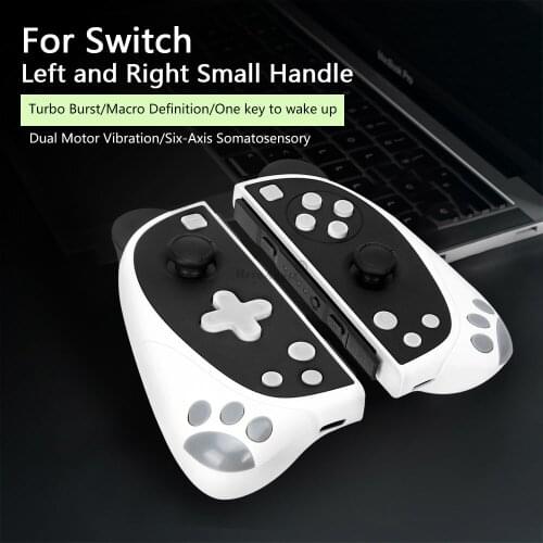 For Switch JoyCons Controller with Vibration Function for Nintend Switch Six-axis Somatosensory Function Joystick Gamepad Left R