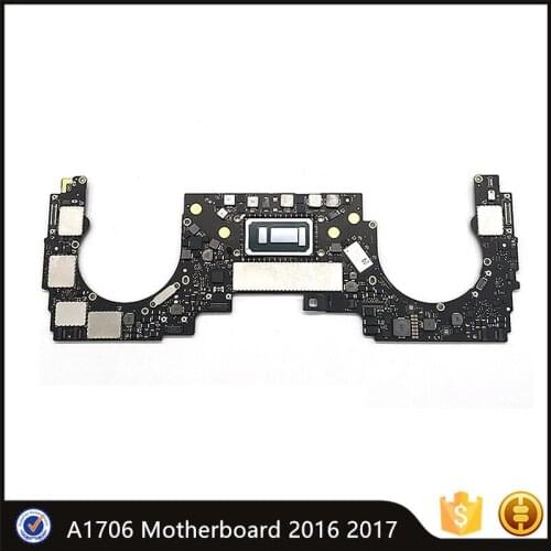 Tested Original A1706 Motherboard 820-00923-A for MacBook Pro 13" Logic Board i7 3.1GHz 8GB 256G 2017 A1706