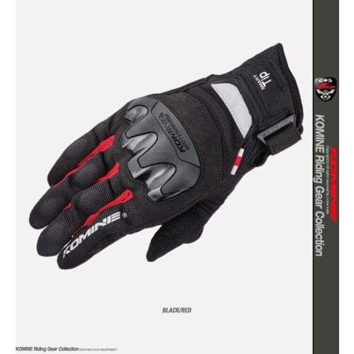 Motocross Komine GK 220 Protect Gloves Guantes Mountain Bicycle Cycling Street Moto Racing Motor Luvas Mens