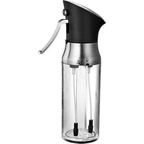 200ML Oil Sprayer Adjustable Easy to Use PC Durable Safe Press-type Oil Spray Bottle Home Kitchen Tools Spice Tools
