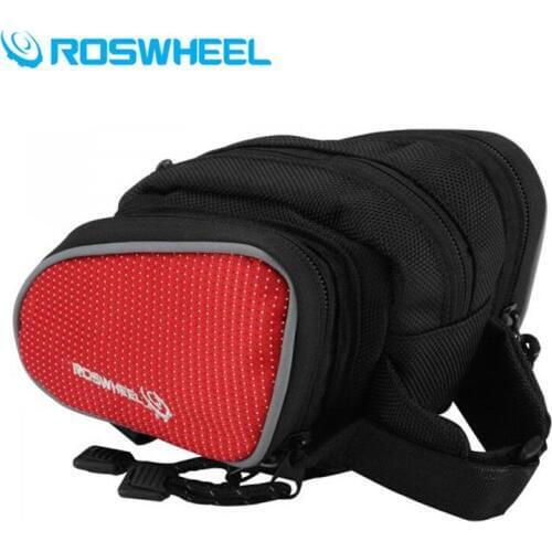 ROSWHEEL Scalable Bike Sports Bicycle Frame Pannier Front Tube Bike Bicycle Basket Saddle Bag Free Shipping