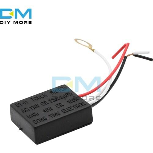 AC 100V-240V 220V 110V 1 Way/3 Way Touch Sensor Switch Desk Light Parts Touch Control Sensor Dimmer for Bulbs Lamp Switch Repair