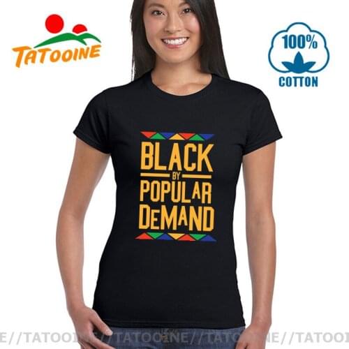 Tatooine High Quality Drop ship Cheap Black by popular demand T shirt women girls Tribal Golden Letters printed T-shirt camiseta