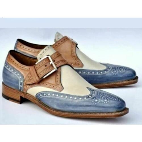 YSHUNIJ Mens Oxfords
