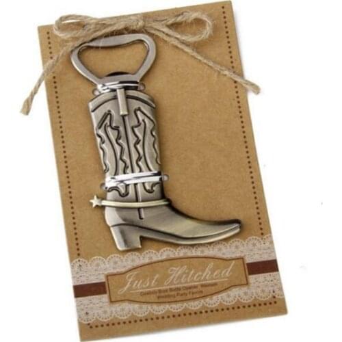 Funny Design Retro Boots Wine Beer Bottle Openers Cooking Tools Wine Opener Business Gift LX8906
